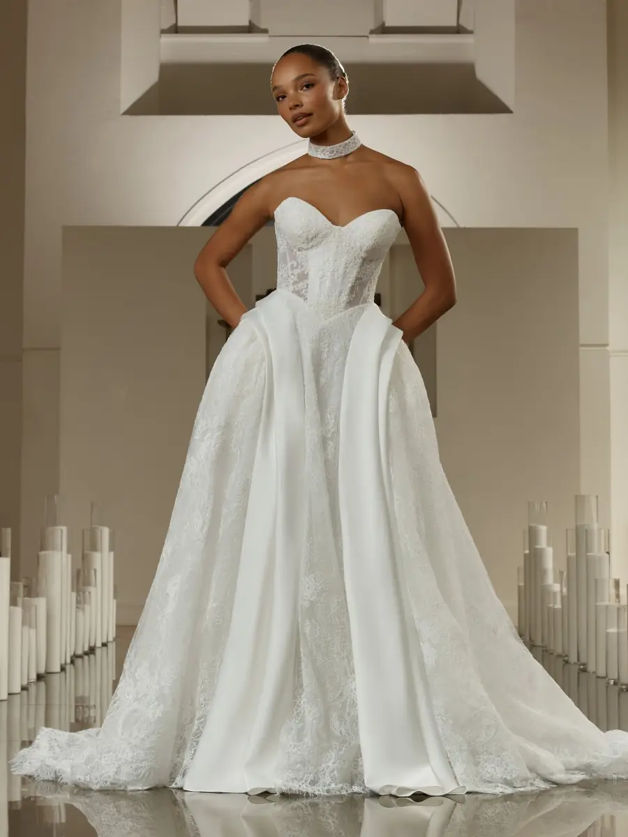 Stefani wedding dress by Evie Young